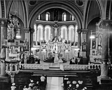 Wedding - St. Casimir Church 1950's.jpg